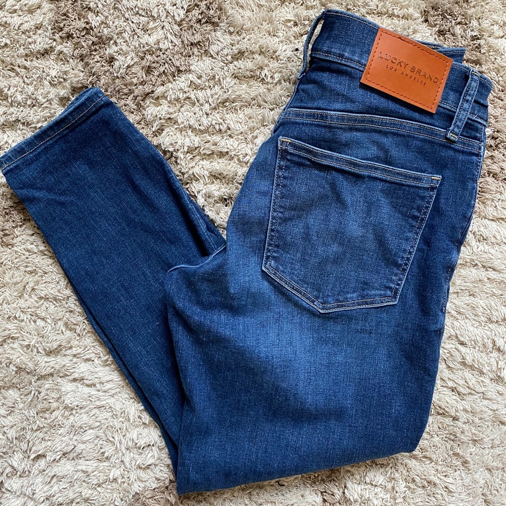 Lucky brand ankle jeans